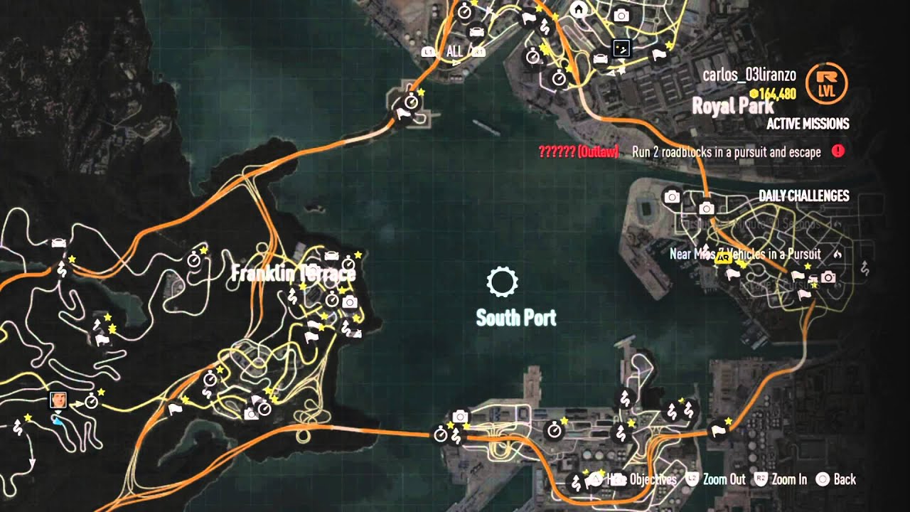 need for speed 2015 map